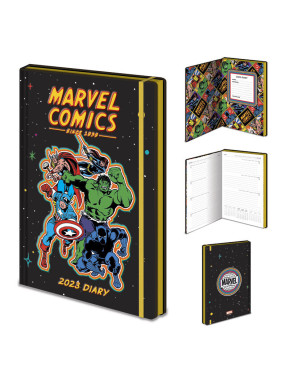 Agenda anual 2023 dos Marvel Avengers