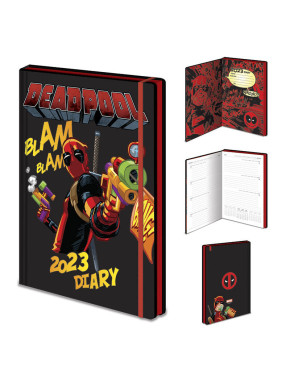 Agenda Anual 2023 Marvel Deadpool
