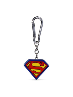 Llavero 3D Poliresina Logo Superman