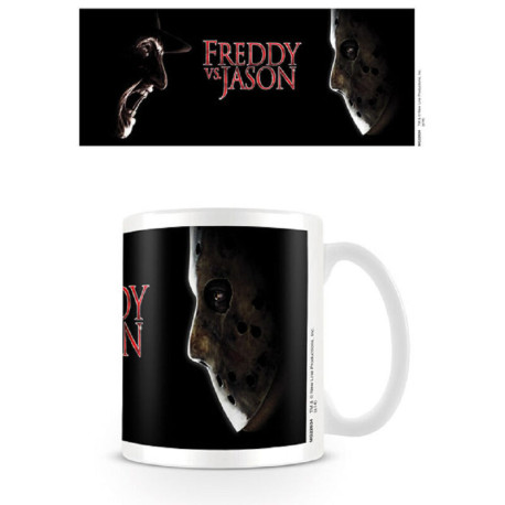 Taza Terror Freddy Vs Jason