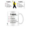Taza Queen I Want Checklist