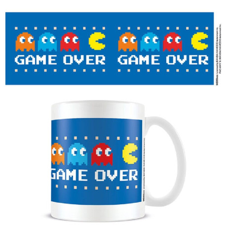 Taza Pac Man Game Over