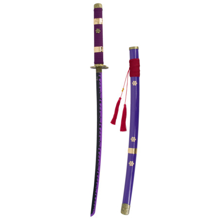 Katana Enma Lila de Zoro One Piece 104 cm