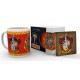 Cup and coasters, Harry Potter Gryffindor