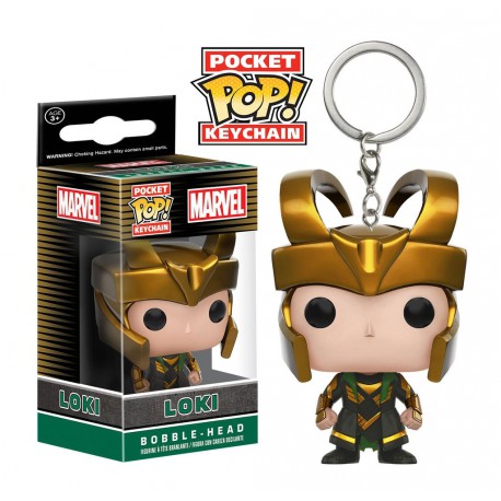 Portachiavi mini Funko Pop Loki