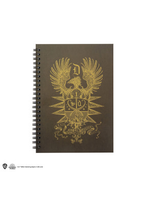 Cuaderno Espiral Escudo Familia Dumbledore