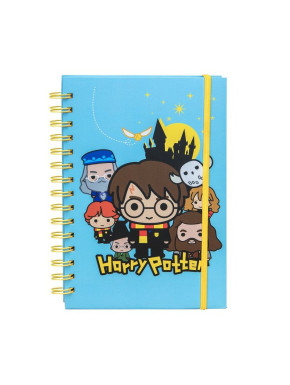 Cuaderno Espiral Personajes Harry Potter