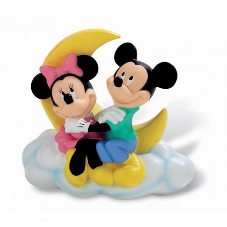 Hucha Mickey y Minnie Mouse 18 cm