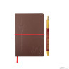 Cahier et stylo du maître de l'univers