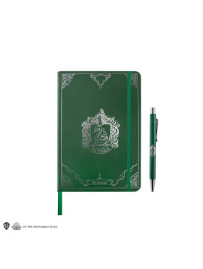 Set Premium Notebook Y Bolígrafo Slytherin