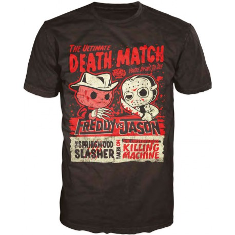 Camiseta Funko Pop Freddy vs. Jason