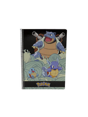 Cuaderno Folio Pokémon Squirtle 80 hojas