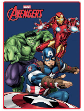Manta polar Avengers Marvel