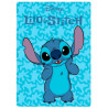 Manta polar Stitch azul Disney