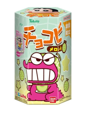 Galletas Shin Chan Chocobi sabor a melón 18g