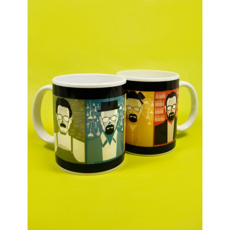 Coupe de Breaking Bad visages