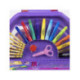SET PAPELERÍA COLOREABLE 50 PIEZAS GABBY´S DOLLHOUSE