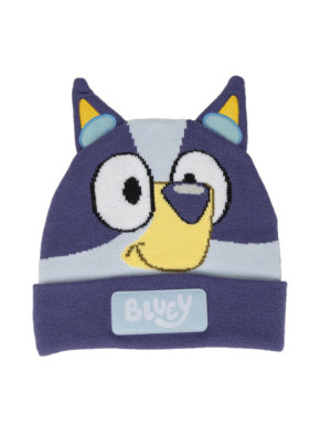 GORRO PUNTO APLICACIONES BLUEY