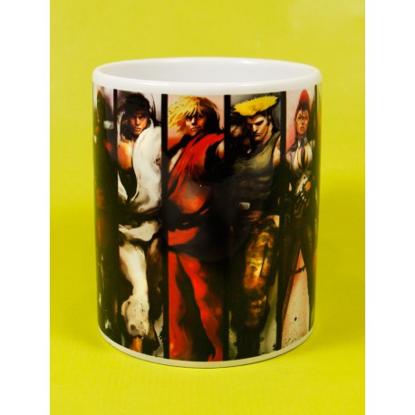 Taza Street Fighter fighters