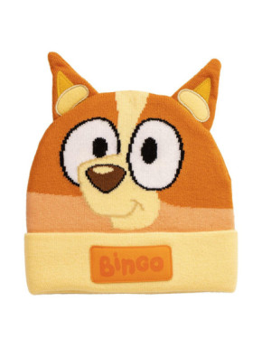 GORRO PUNTO APLICACIONES BLUEY