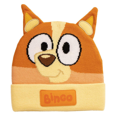 GORRO PUNTO APLICACIONES BLUEY
