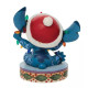 Figurine Stitch avec lumières de Noël Disney