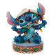 Figurine Stitch avec lumières de Noël Disney