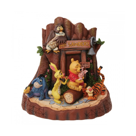 Figura Winnie The Pooh Carved By Heart Disney