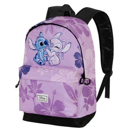 Lilo y Stitch Stitch & Angel Mochila HS FAN 2.0, Lila