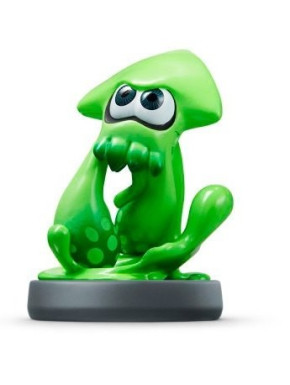 Figura Nintendo Amiibo Splatoon Calamar Verde