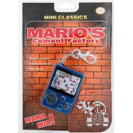 Trousseau de jeu vidéo nintendo-Mario