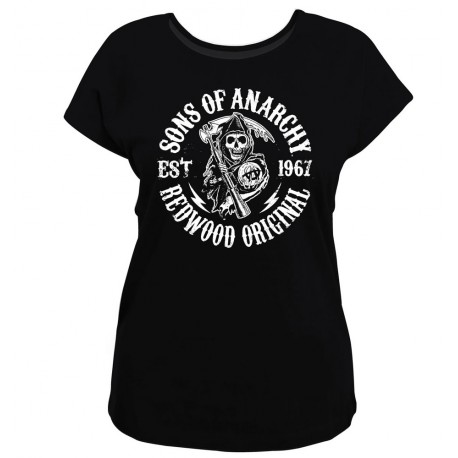 Camiseta chica Sons of Anarchy logo