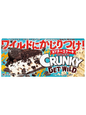 Chocolatina Get Wild Crunky tarta de queso 50g