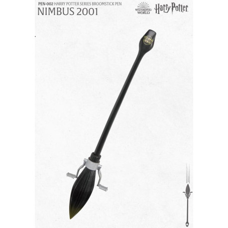 Bolígrafo escoba Nimbus 2001 Harry Potter