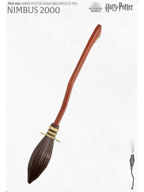 Harry Potter Bolígrafo escoba Nimbus 2000 29 cm