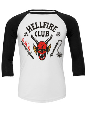Camiseta retro Hellfire Club Stranger Things 
