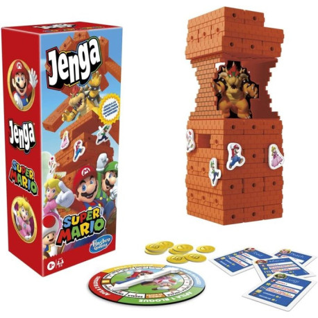 Juego de mesa Jenga Super Mario