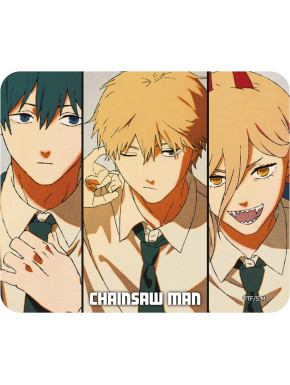 CHAINSAW MAN - Flexible mousepad - Denji, Aki & Power