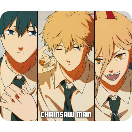 CHAINSAW MAN - Flexible mousepad - Denji, Aki & Power