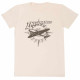 Camiseta Indiana Jones avión y brújula