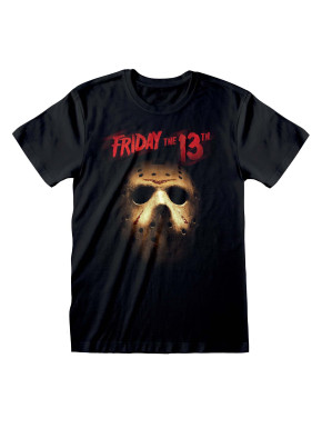 Camiseta Viernes 13 Máscara Jason
