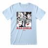 Camiseta celeste Villanas Bad girls