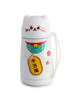 Botella acero Maneki Neko 300ml