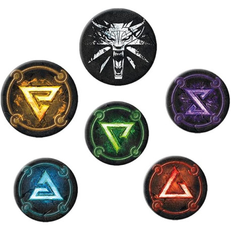 THE WITCHER - Badge Pack – Signs X4