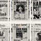 Set de postales El Profeta Harry Potter Minalima