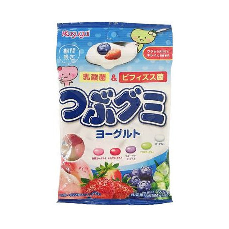 Gominolas Kasugai J Tsubu sabor a yogur 75g