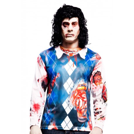 T-shirt Cosplay Zombie homme