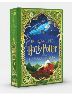 Libro Harry Potter y la cámara secreta Ed. Minalima