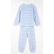 PIJAMA LARGO VELOUR COTTON BLUEY