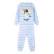 PIJAMA LARGO VELOUR COTTON BLUEY